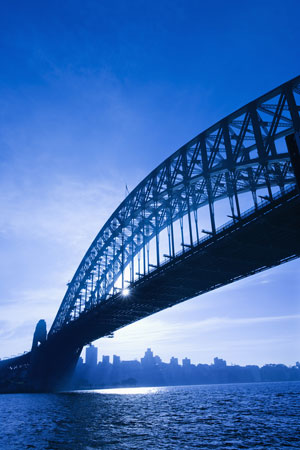 Sydney Harbour Bridge at Dusk